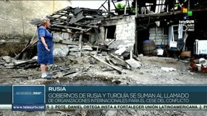 Rusia apuesta por solución diplomática en conflicto Armenia-Azerbaiyán