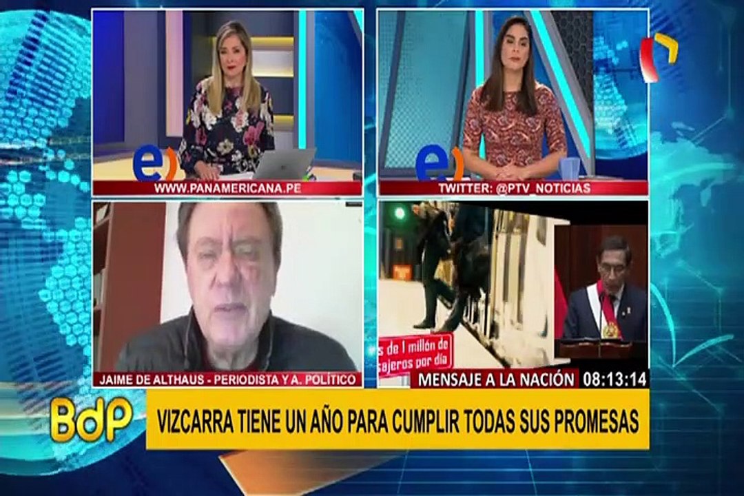 Martín Vizcarra tiene un año para cumplir todas sus promesas