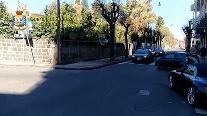 Catania, operazione Sibilla: le immagini degli 8 arresti
