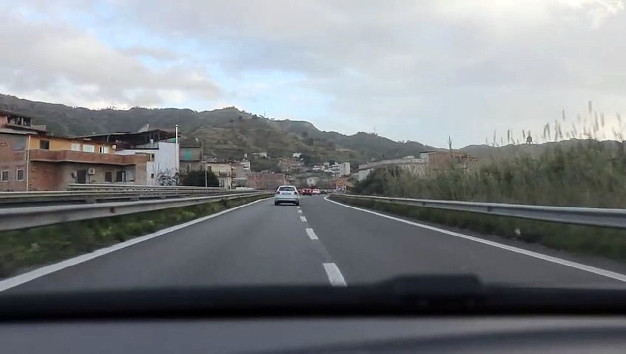 Reggio Calabria: le immagini delle verifiche dell'Anas per i lavori in autostrada