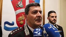Reggio Calabria: il Colonnello Giuseppe Battaglia, Comandante Provinciale dell'Arma dei Carabinieri sull'arresto del latitante