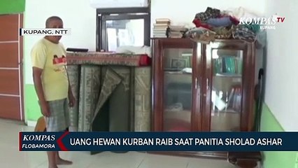 Uang Sumbangan Hewan Kurban Raib Saat Panitia  Sedang Sholad Ashar