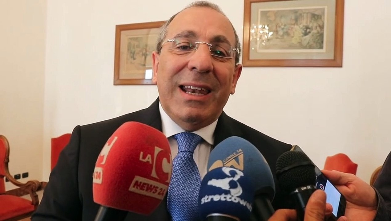 Firma del protocollo d'intesa "Dall'emergenza abitativa alla legalitÃ  percepibile", intervista al Prefetto Michele di Bari