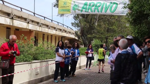 Corrireggio, l'arrivo e le interviste ad Antonio Nucera e Francesco Monti primo e secondo classificato