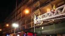 Messina: incendio allâ€™ex Hotel Riviera, paura nella notte sul viale della LibertÃ 