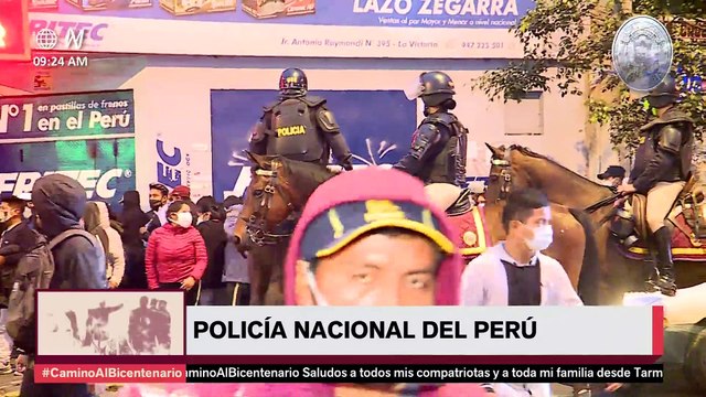 El Cuadro Blanco y la unidad canina de la Policiía Nacional celebran Fiestas Patrias | Camino al Bicentenario (HOY)