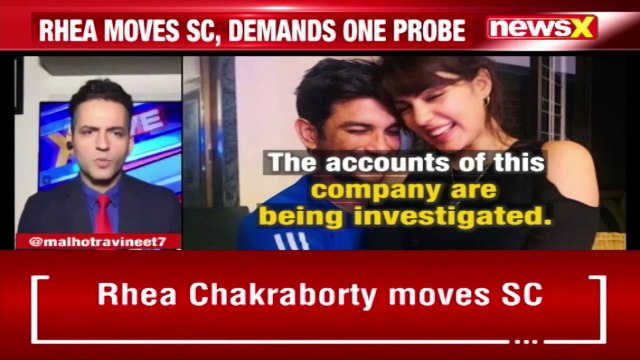 Probe in Sushant Singh Rajput Case | Rhea demands one probe, moves SC | NewsX