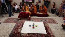 Monaci buddisti a Reggio Calabria per il Mandala: ecco le immagini
