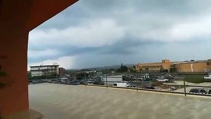 Maltempo in Sicilia, violentissimo temporale su Augusta