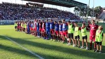 Reggina-Catania 1-0, gli amaranto volano nella bolgia del Granillo: i festeggiamenti a fine gara