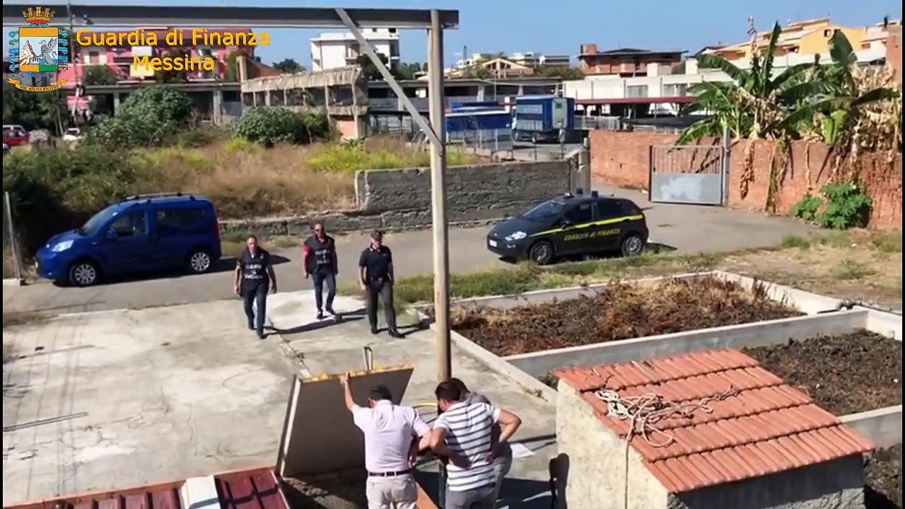 Sequestrato a Barcellona Pozzo di Gotto un impianto di depurazione, le immagini