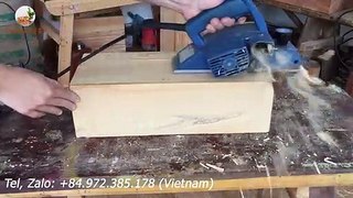 Wood Carving - Supercar of Russian President Putin - Wood Art