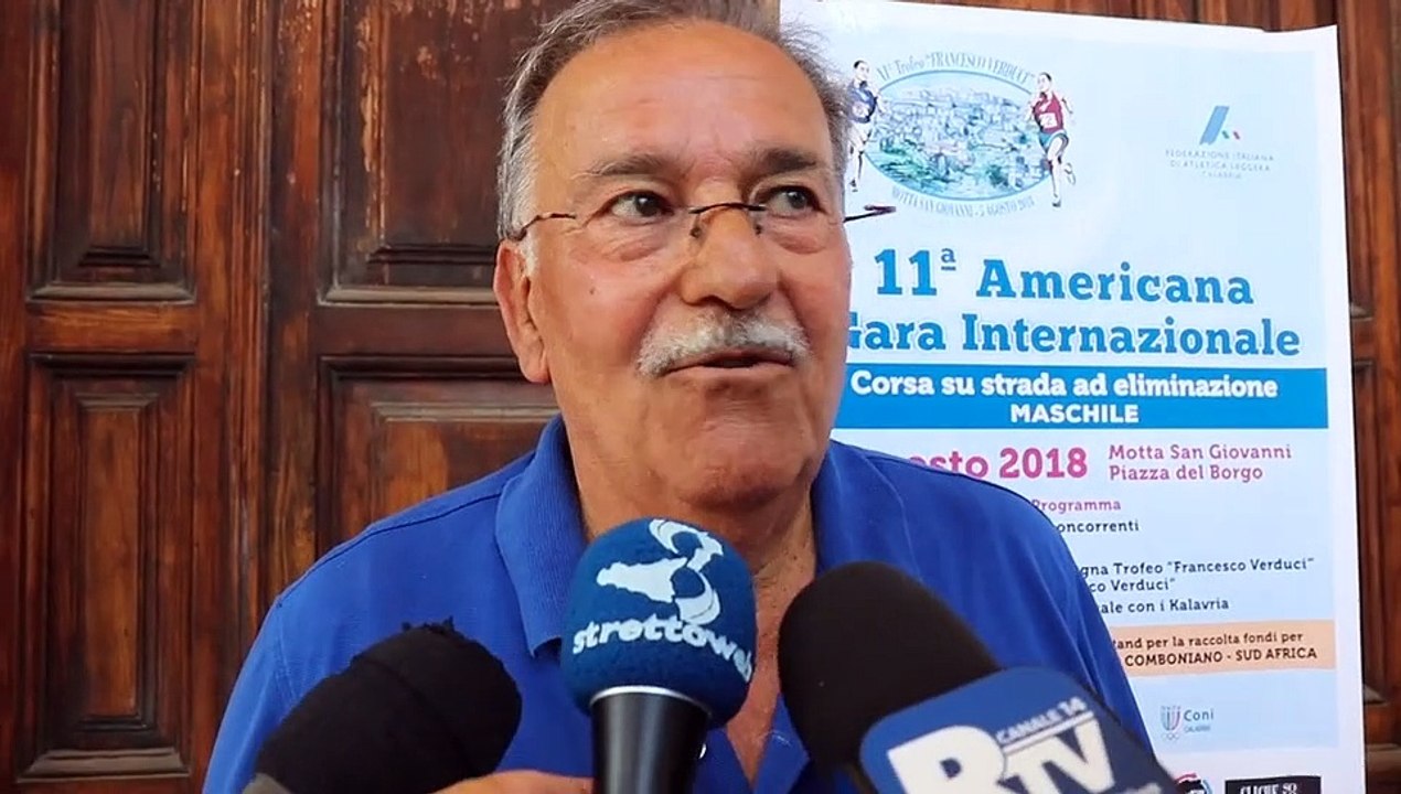 Reggio Calabria, presentata l'XIÂª edizione del Trofeo â€œF. Verduci", intervista al Presidente FIDAL Calabria, Ignazio Vita