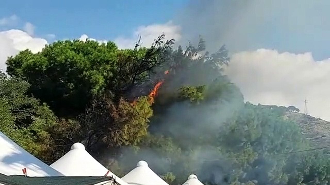 Reggio Calabria: incendio alle bancarelle di Festa di Madonna a Pentimele