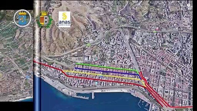 Reggio Calabria, i lavori dell'ANAS nelle strade della zona Nord della cittÃ per la viabilitÃ alternativa all'Autostrada