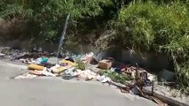 Messina, degrado a San Michele: rifiuti in strada, le immagini
