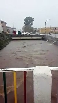 Allerta Meteo: forte maltempo nel reggino, situazione delicata del Fiume Budello