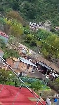 Maltempo a Reggio Calabria, colline sott'acqua: torrente Valanidi in piena