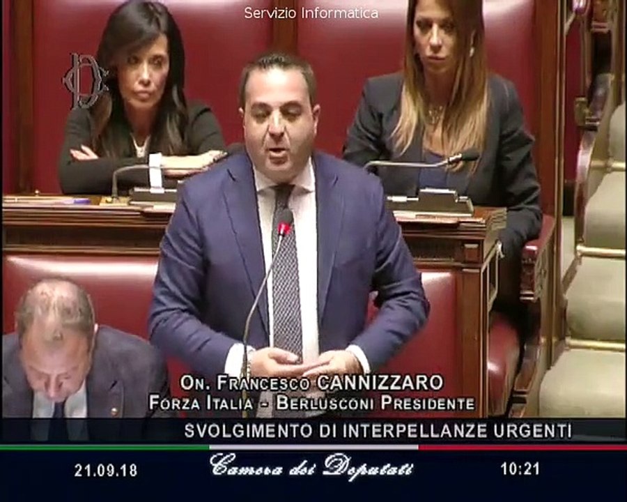 Aeroporto di Reggio Calabria, alla Camera l'interpellanza di Cannizzaro per chiedere al Governo un "capitolo di bilancio ad hoc"