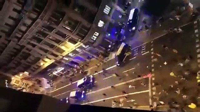 Caos in Spagna: scontri a Barcellona ad un anno dal referendum separatista