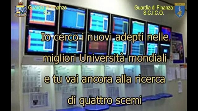 Scommesse online: 68 arresti tra Reggio Calabria, Catania e Bari, le immagini