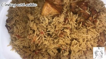Chicken Pulao (Trying Kitchen With Amna Recipe)...