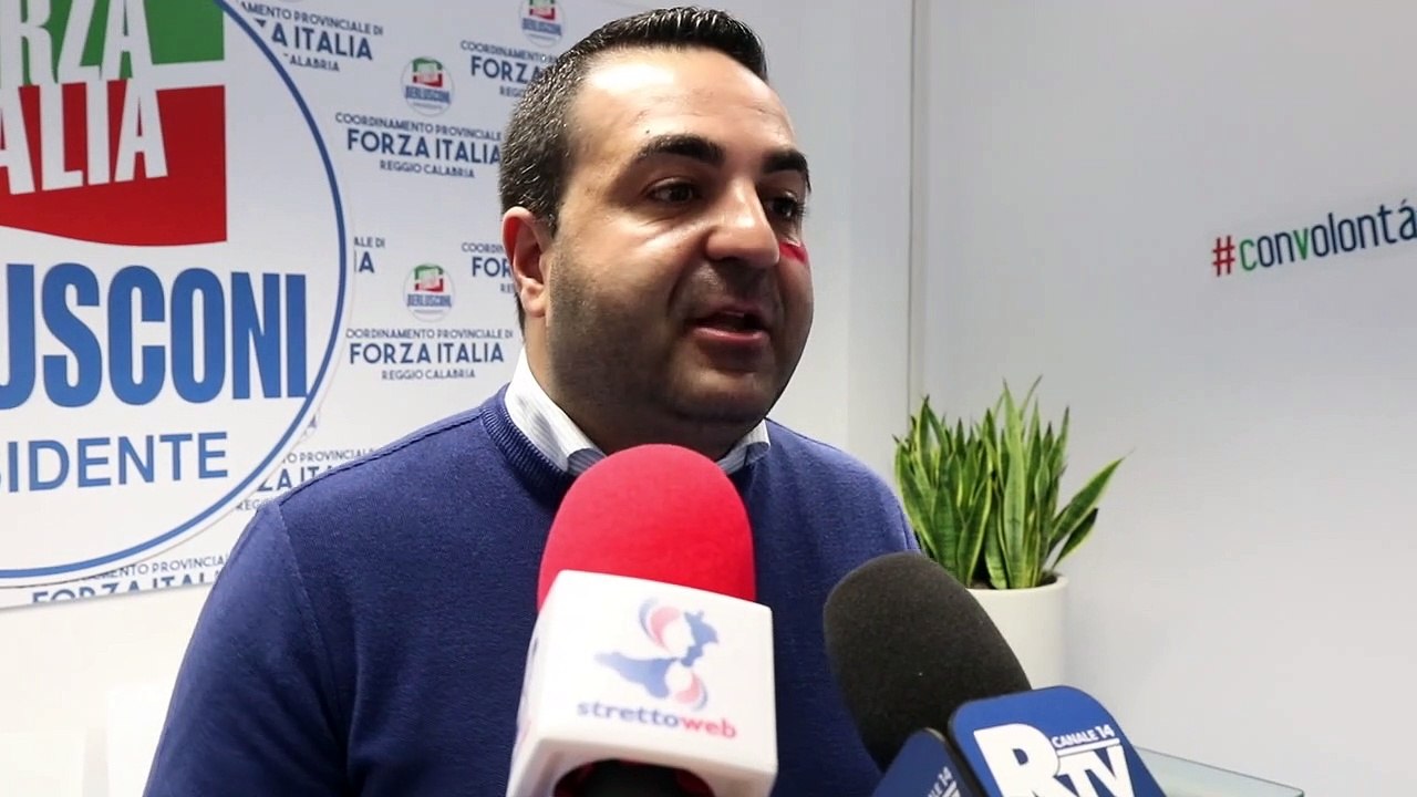 Reggio Calabria: conferenza stampa di Forza Italia. Francesco Cannizzaro: "l'Aeroporto Ã¨ strategico per tutto il Sud"