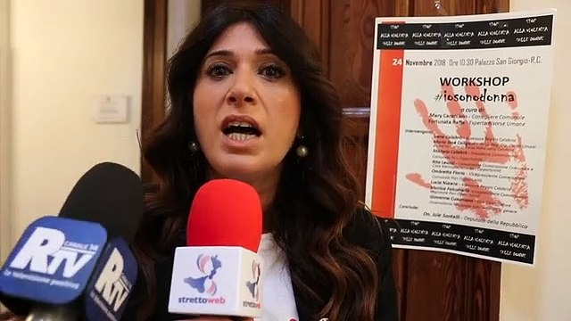 Reggio Calabria: workshop #iosonodonna a Palazzo San Giorgio, intervista a Fortunata Raffa