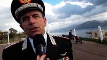 Messina, a Torre Faro la deposizione della corona alla statua sommersa del Bambin GesÃ¹: l'intervista al Generale Robusto