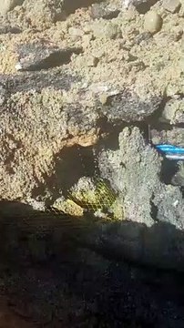 Messina, guasto alla condotta fognaria in via Svizzera: le immagini