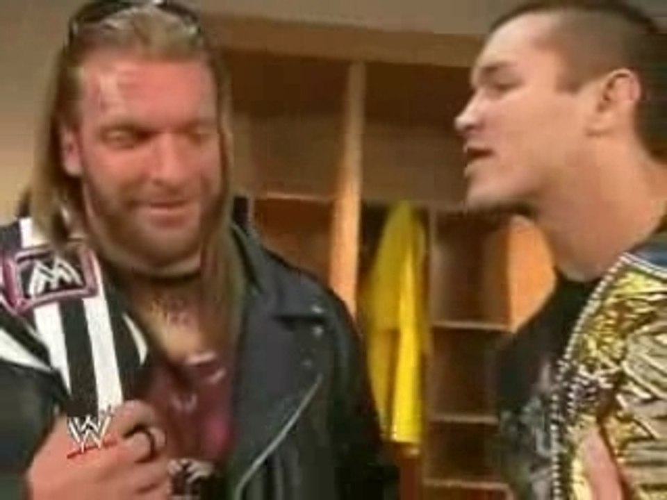 Triple H & Randy Orton Game Plan - 2/18/08