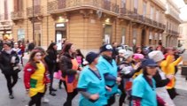 Carnevale a Reggio Calabria: sfilata di carri allegorici sul Corso Garibaldi, le immagini