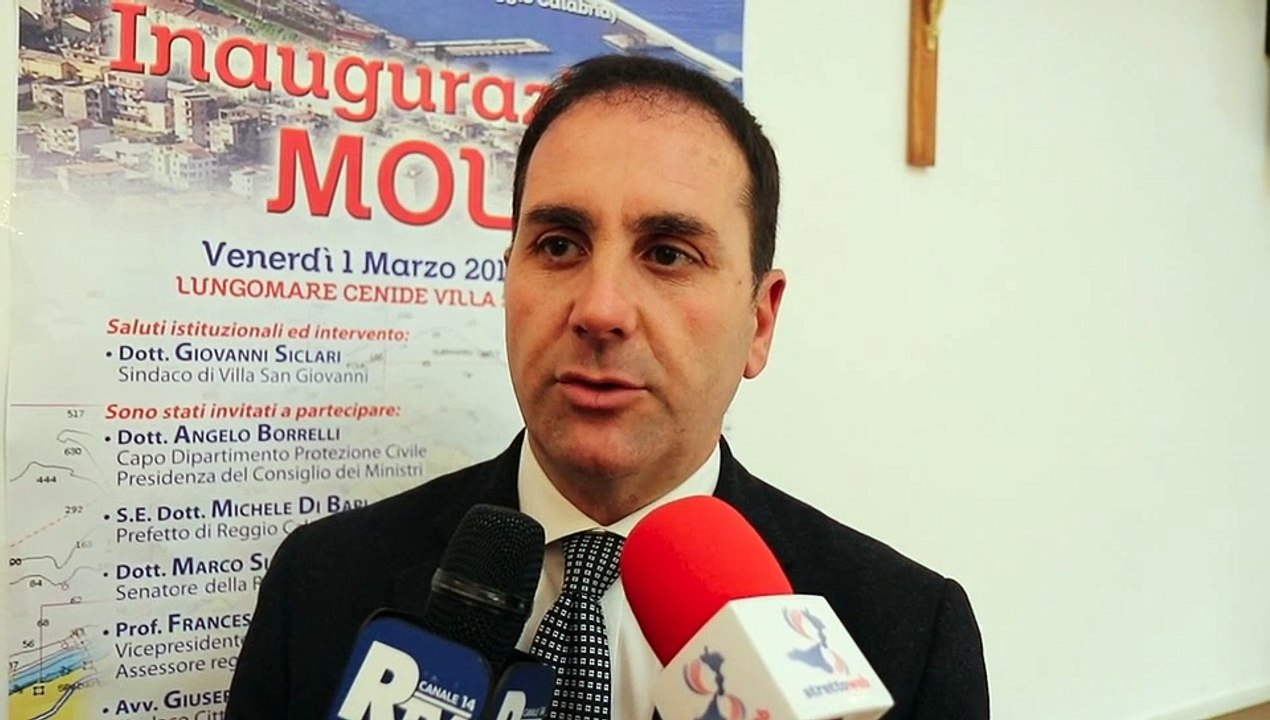 Villa San Giovanni: venerdÃ¬ l'inaugurazione del Molo di Sottoflutto. Il sindaco Siclari: "evento importante"