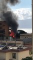 Reggio Calabria, enorme incendio in via Villini Svizzeri: anziani ustionati