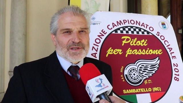 Premiazione Campionato Sociale 2018 della Scuderia reggina â€œPiloti Per Passioneâ€ , intervista al Presidente Giuseppe Denisi