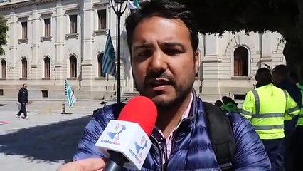 Reggio Calabria, i lavoratori di IdroReghion protestano contro il Comune