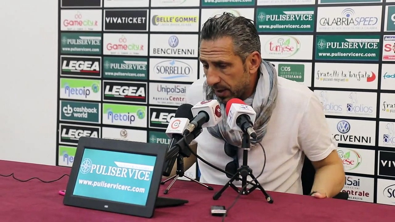 Playoff Serie C, Cevoli carica la Reggina: "gara difficilissima ma vogliamo vincere e passare il turno"