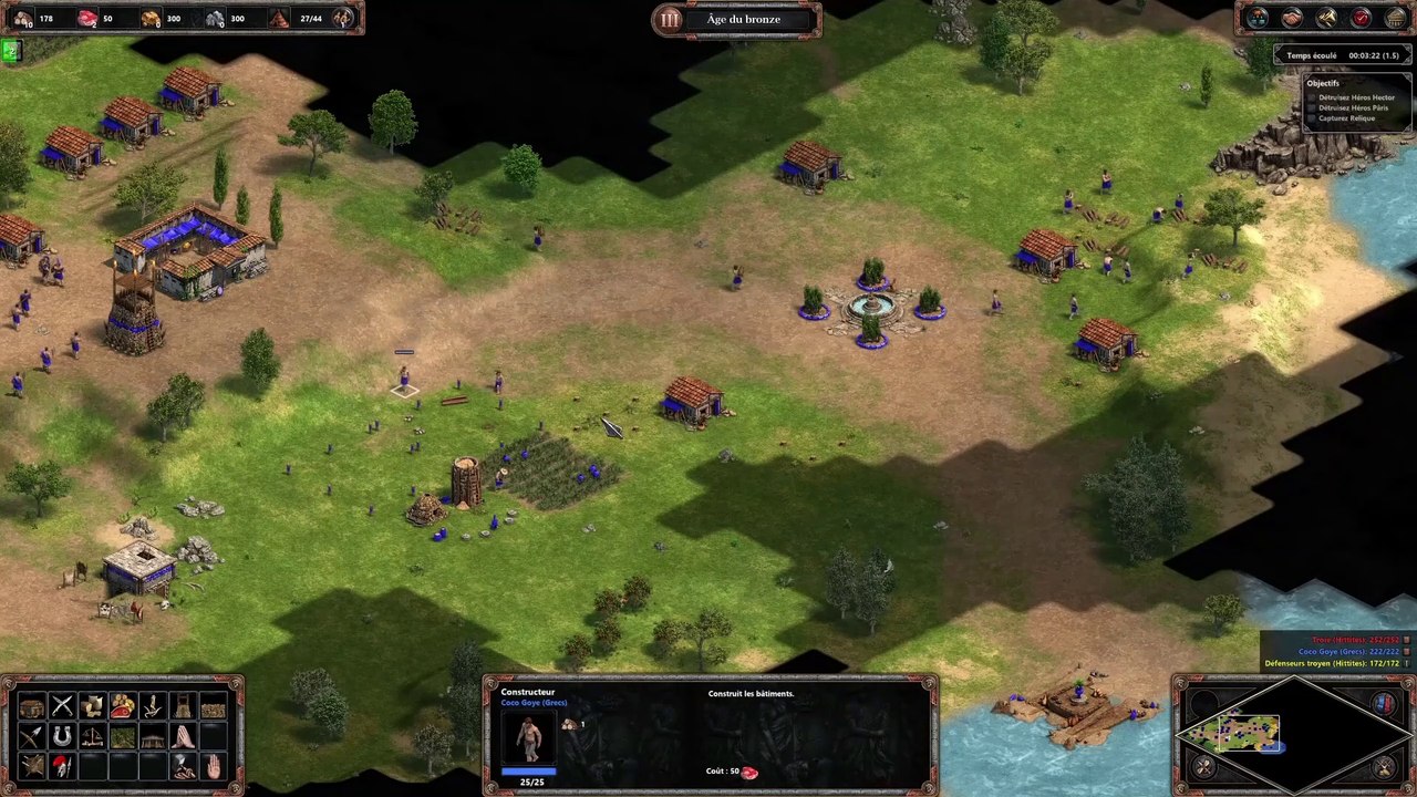 Age of Empires 1 (partie 1) Troie Fr