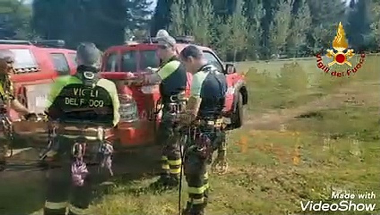 Reggio Calabria: addestramento del personale Speleo Alpino Fluviale a Gambarie, le immagini