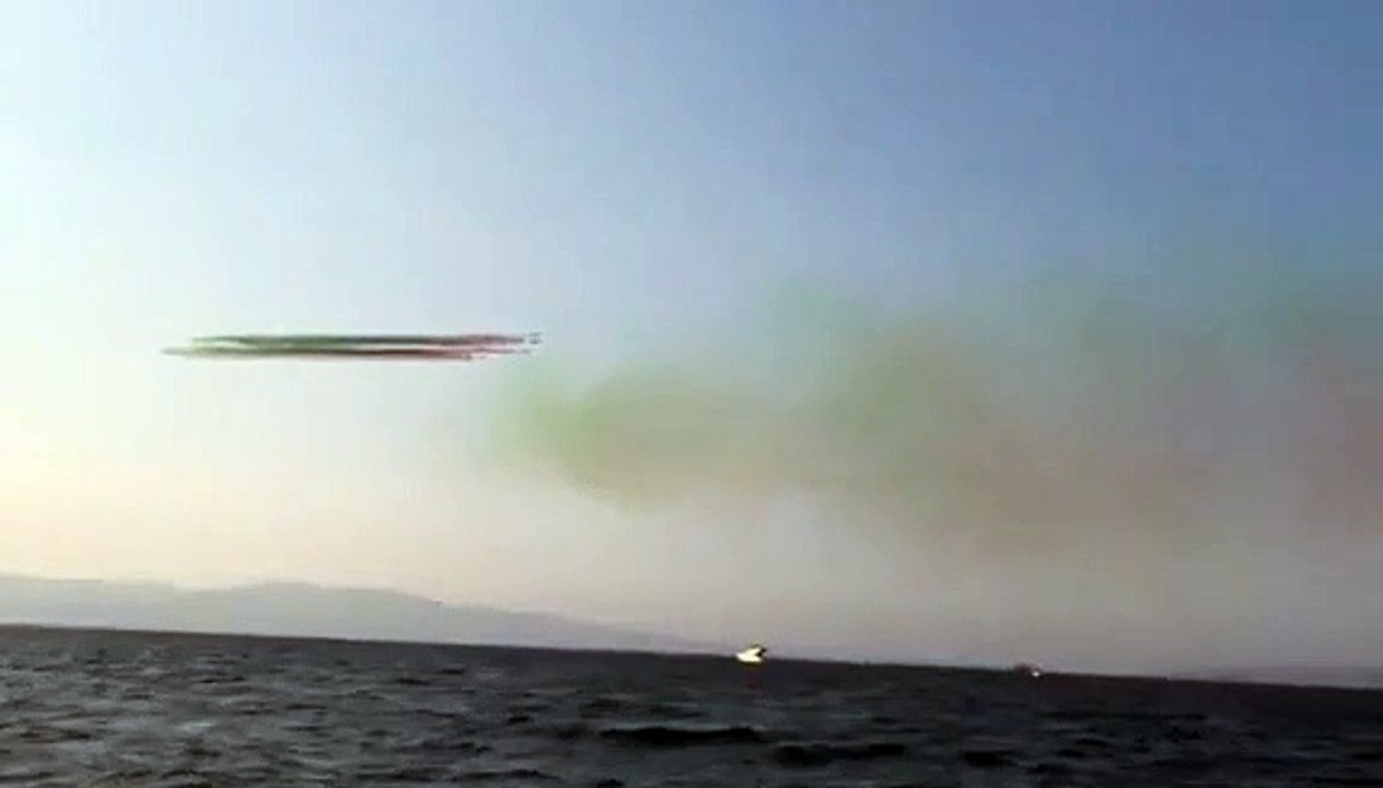 Lo straordinario spettacolo delle Frecce Tricolori incanta 30.000 spettatori sul Lungomare di Reggio Calabria