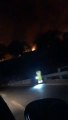 Reggio Calabria, 3 incendi tengono con il fiato sospeso la cittÃ  nella notte, le immagini