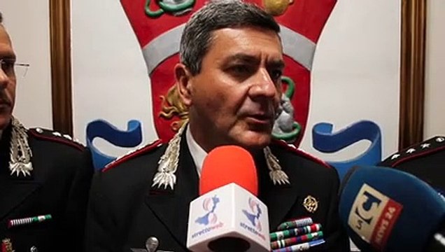 Reggio Calabria, operazione Altanum : intervista a Giuseppe Battaglia comandante provinciale dei Carabinieri