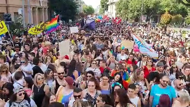 Gay Pride a Messina: spettacolo per le vie della cittÃ dello Stretto