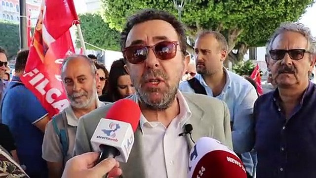 Reggio Calabria, protesta dei lavoratori dello Studio Radiologico di Siderno, le parole dell'anestesista Isidoro Napoli