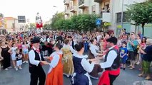 Messina in festa: le immagini della Passeggiata di Mata e Grifone per le vie della cittÃ 