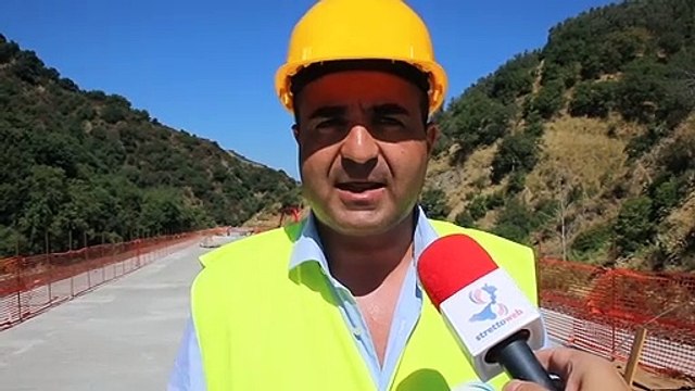 Gallico-Gambarie, l'emozione e la soddisfazione dell'on. Cannizzaro sul cantiere: alla faccia dei gufi