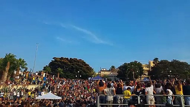Lo spettacolo delle Frecce Tricolori a Reggio Calabria, le immagini
