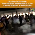 Clashes Between Protesters And Federal Law Enforcement In Portland