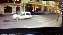 Reggio Calabria, ragazza investita da un'auto in via Marina: il video dell'incidente