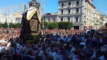Reggio Calabria in festa per la Madonna della Consolazione, le immagini dell'arrivo al Duomo della Sacra Effige